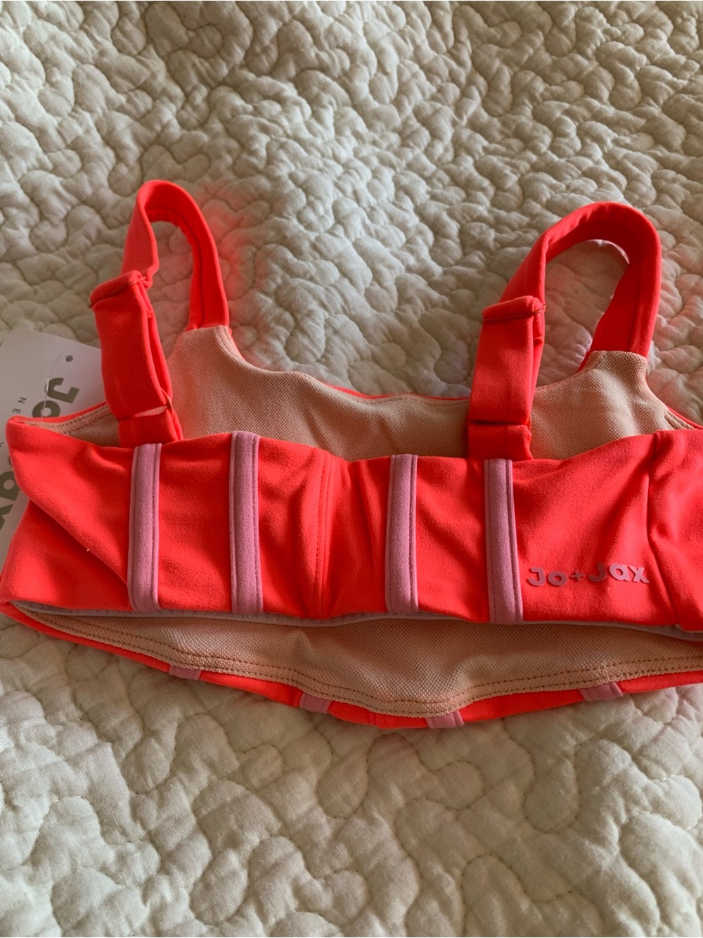 Jo + Jax Corset Top Set Aruba and Pink Youth Small NWT - Picture 2 of 5